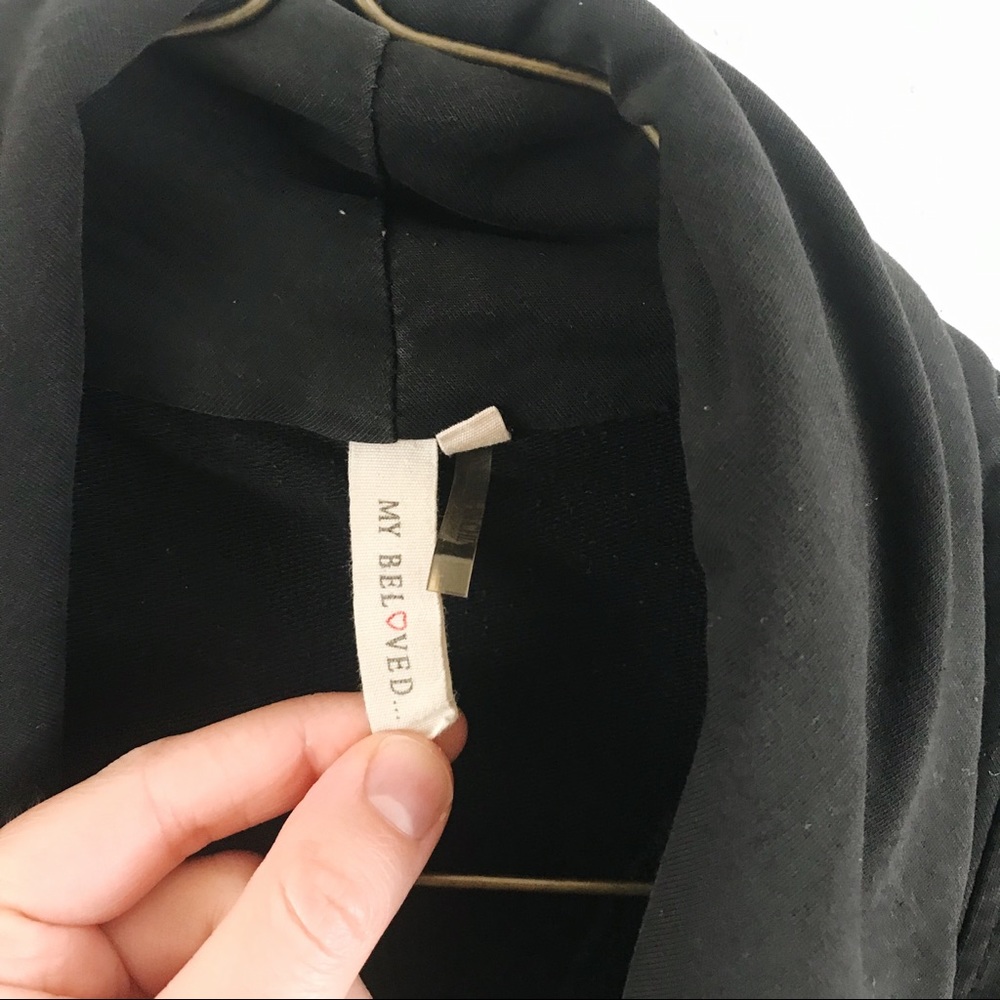 Faded Black Zip-up Jacket - Picture 3 of 5